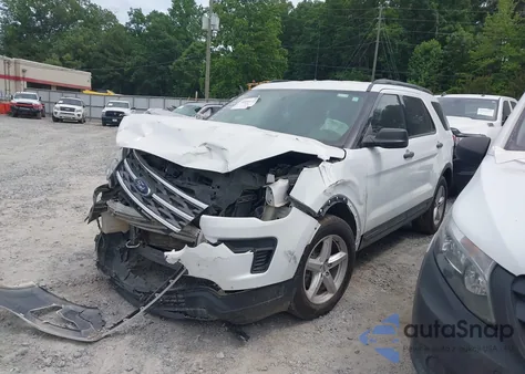 2018 Ford Explorer z USA, uszkodzony, nr VIN 1FM5K8B81JGC44990